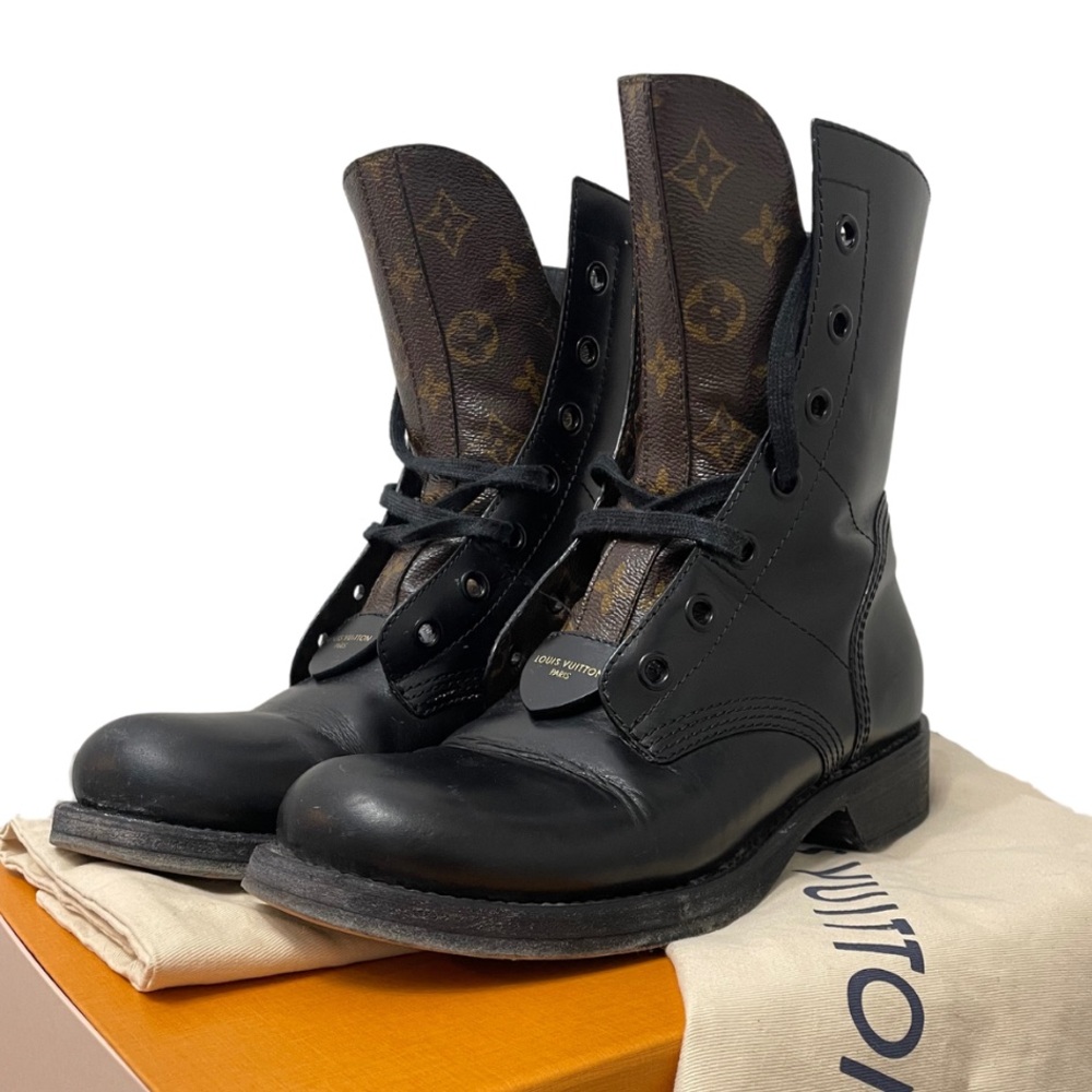 Louis Vuitton Monogram Metropolis Ranger Boots - Picture 2 of 8